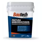 TINTA EMBORRACHADA IMPERMEABILIZANTES CINZA PLATINA 20KG