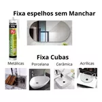 GARIN FIXA CUBA E ESPELHOS BRANCO 360GR