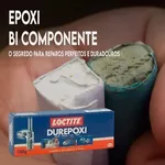  MASSA ADESIVA EPOXI BI COMPONENTE DUREPOXI 50g