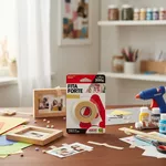 FITA DUPLA FACE ESPUMA ADERE 19MMX1,5M