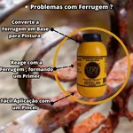 TF7 FUNDO CONVERTEDOR DE FERRUGEM TUBO 100ML