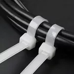 ABRACADEIRA NYLON BRANCA 3,6X150MM EDA