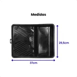 KIT PARA PINTURA COMPEL (BANDEJA, ROLO DE LÃ SINT 23CM E SUPORTE)