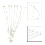 ABRAçADEIRA DE NYLON BRANCA 2,5X100MM EDA