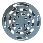 GRELHA 3441 ROTATIVA CROMADA 100MM LUCONI 010 