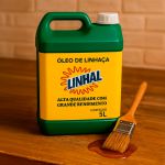 Óleo De Linhaça Impermeabilizante Madeira Linhal 5lts