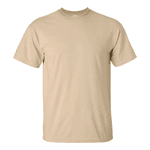 CAMISETA LISA CASUAL BEGE