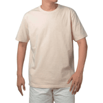 CAMISETA LISA CASUAL BEGE