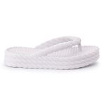 Chinelo Trança Confort - BRANCO
