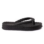 Chinelo Trança Confort - PRETO