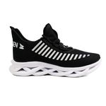 Tenis Oldsen Jaguar Unissex - PRETO/BRANCO