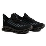 Tenis Oldsen Jaguar Unissex - PRETO/PRETO