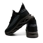 Tenis Oldsen Jaguar Unissex - PRETO/PRETO
