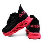 Tenis Oldsen Jaguar Feminino - PRETO/ROSA