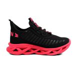 Tenis Oldsen Jaguar Feminino - PRETO/ROSA