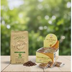 Pé de Moleque Com Mel Binuto 18 unidades + Café Olinto 250g