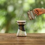 Conjunto para Café Fluire – Preto – Uso Manual