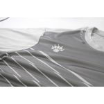 Camisa Casual Masculina Cinza