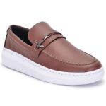 Sapato Casual Masculino Moderno Mocassim Oxford sem Cadarço 