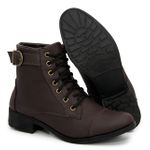 Bota Feminina Casual Cano Baixo