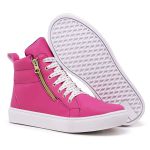 Tênis Feminino Botinha Rosa Pink 