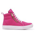 Tênis Feminino Botinha Rosa Pink 