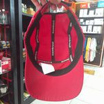 Boné RAW Vermelho com Bolso e Porta Beck