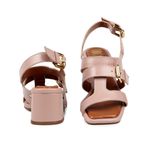 Sandália Salto Grazia Orcade Dust Rose