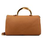 Bolsa Média Orcade Couro Caramelo