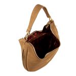 Hobo Bag Orcade Camurça Caramelo Claro