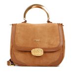 Bolsa Média Orcade Camurça Sela