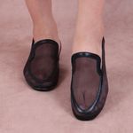 Mocassim Loafer Capri Tela Preta