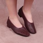 Sapatilha Dorothy Laser Bordô