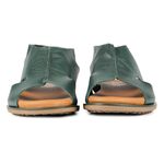 Sandália Comfy Roma Velcro Musgo