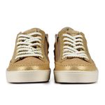 Tênis Luna Costura Dourado