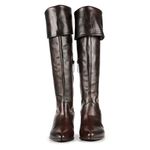 Bota Simona Cano Longo Chocolate 