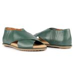 Sandália Comfy Roma em X Musgo
