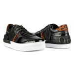 Tênis Thai Preto Animal Print