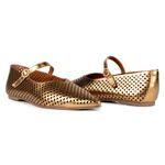Sapatilha Florença Laser Bronze