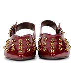 Sapatilha Florença Studs Bordô