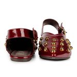 Sapatilha Florença Studs Bordô