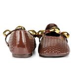 Sapatilha Ballet Flat Paris Verniz Java