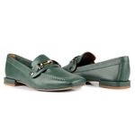 Mocassim Loafer Rebecca Bridão Musgo