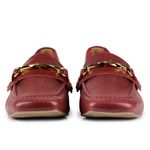 Mocassim Loafer Rebecca Bridão Bordô