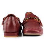 Mocassim Loafer Rebecca Bridão Bordô