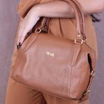 Bolsa Orcade Couro Liso Toast