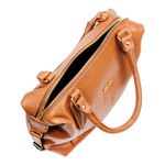Bolsa Orcade Couro Liso Toast