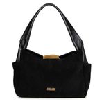 Bolsa Hobo Orcade Camurça Preta