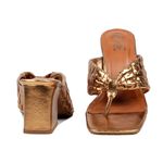 Tamanco Cartagena Orcade Tressê Bronze