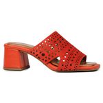 Sandália Salto Grazia Orcade Coral